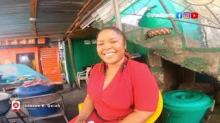 Monrovia Liberia 2023  Very Inspiring Story From Liberias Viral Pepper Kala Seller Blessing Kamara [upl. by Lamej]