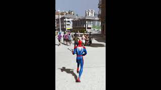 GTA 5  RED SPIDERMAN VS RED MINION VS GREEN MINION  Spiderman Funny Moments [upl. by Bloxberg]