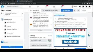 Formation Facebook Cours N°9  ÉPINGLER Ou Mettre En Avant Une PUBLICATION Sur Sa PAGE FACEBOOK [upl. by Onitsuj]