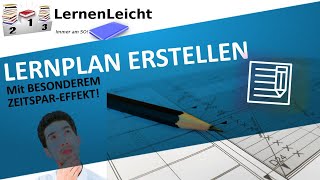 so ERSTELLST du einen Lernplan  wie du trotzdem FREIZEIT 🚵‍♂️ hast  LernenLeicht [upl. by Aihsekal]