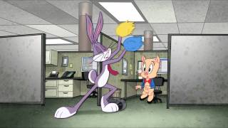 The Looney Tunes Show Bugs and Daffy Get a Job clip 1 [upl. by Jacinto]