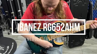 Ibanez RG652AHM NGB español [upl. by Brackett57]