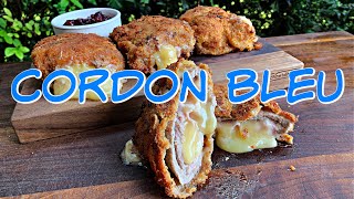 CORDON BLEU  Gefüllte Kalbsschnitzel mit extra Käse [upl. by Grenville]