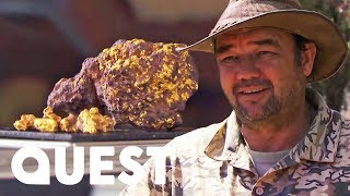 Crew Hits The Jackpot With A Miracle Gold Find  Aussie Gold Hunters [upl. by Yakcm]