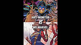 Anti Monitor VS Ms Marvel shortsmarvel dcvsyoutubeshortsMarvelShorts [upl. by Amelus]