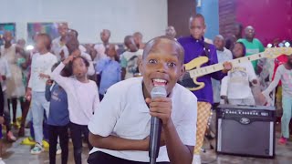 Meddy  Niyo Ndirimbo ft Adrien Misigaro performed by Sherrie Silver Foundation Kids Band [upl. by Fabrianne]