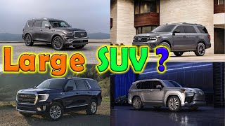 10 Best Large SUVs And Price  Ranked [upl. by Ayamat]