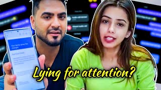 SNEHA SACHDEVA amp PARAS THAKRAL FIGHT THEY NEED TO STOP DOING THIS ON INTERNET [upl. by Terle]