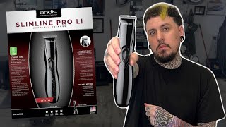 HOW TO ZERO GAP Slimline Pro Li Andis Trimmer [upl. by Fanchan]