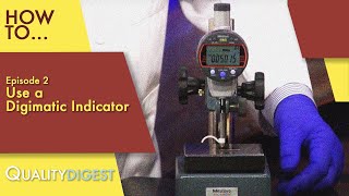 How To Ep02 Use a Digimatic Indicator metrology qualitycontrol [upl. by Ettennor]