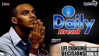 Daily Bread  Life Changing Decision Pst Francis AM Mambu  15052024 [upl. by Annoed]