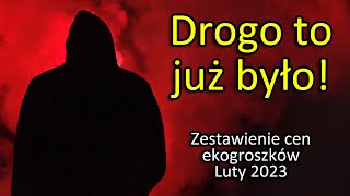 Jaka jest cena ekogroszku Zestawienie cen  Luty 2023 [upl. by Emyaj]