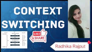 OS9 Context Switching in operating system  context Switching in Hindi [upl. by Laurentium]