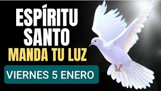 🔥 ORACIÓN FUERTE AL ESPÍRITU SANTO VIERNES 5 DE ENERO 2023 🔥 [upl. by Delcine]