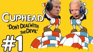 US Presidents play Cuphead pt1 [upl. by Aremaj189]