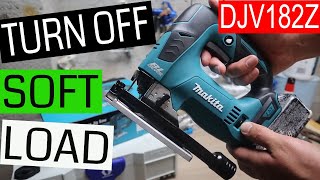 Power Tool Hack  Makita Brushless Cordless Jigsaw Soft Start Soft No Load Rotation Function 2020 [upl. by Kipper181]