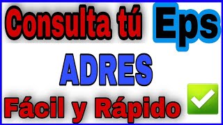 Fosyga consulta eps por cedula como consultar mi eps ¡Compruébelo usted mismo [upl. by Nirtak117]