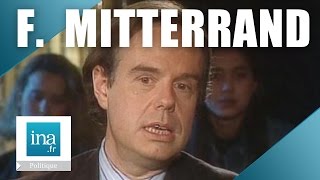 Frédéric Mitterrand quotLa monarchiequot  Archive INA [upl. by Em263]