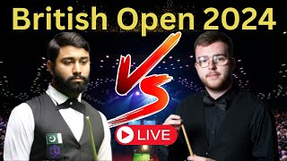 Haris Tahir vs Dean Young  British open qualifiers  2024 [upl. by Rolo]