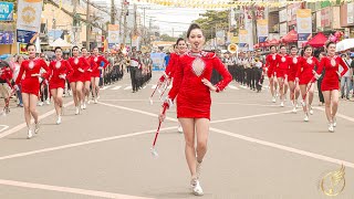 Peñafrancia Festival 2024 Civic Parade Band and Majorettes [upl. by Kappel]