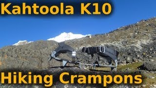 Kahtoola K10 hiking crampon Review [upl. by Eissalc]