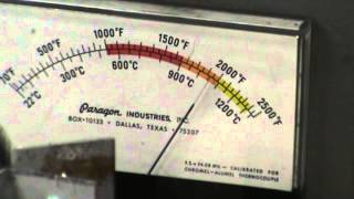 Propane vs Mapp gas test in a micro furnace [upl. by Kirwin]