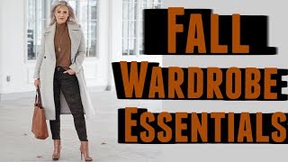 FALL WARDROBE ESSENTIALS amp WEARABLE TRENDS 2018 [upl. by Entwistle]