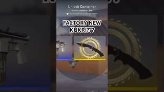 FACTORY NEW KUKRI FADE cs2 [upl. by Simara]