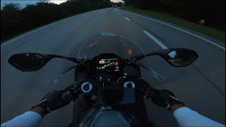 First Ride On My 2022 BMW S1000RR [upl. by Aridnere743]