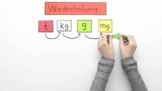 Übungen zu Gewichtseinheiten umwandeln  Mathematik  Zahlen Rechnen und Größen [upl. by Mir]