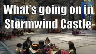 What’s going on in Stormwind Castle  WoW Customized  World of Warcraft TWW PS [upl. by Neumeyer]