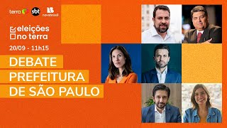 AO VIVO  Acompanhe o debate entre os candidatos à prefeitura de São Paulo [upl. by Gorden]