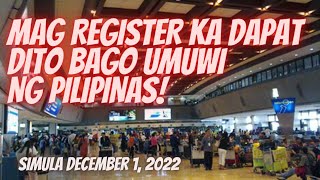 STEP BY STEP ETRAVEL REGISTRATION TUTORIAL VIDEO TAGALOG [upl. by Ellis]