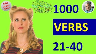 1000 VERBS in English 2140 22 Illustrated Examples [upl. by Ahsin]