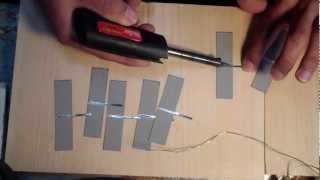 Solar Cell Soldering Pt 1 The Bottoms [upl. by Tamera]