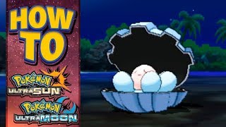 HOW TO GET Clamperl in Pokemon Ultra Sun and Moon [upl. by Aidnama]