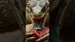 Komodo Dragons Giant Lizards Revealed facts animalcuriosities [upl. by Sowell]