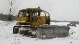 Dresser TD20G Dozer Cummins L10 Startup [upl. by Otis]