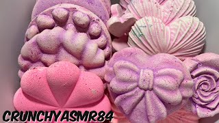 Pink amp Purple Hearts Donuts amp Petals  Oddly Satisfying  ASMR  Sleep Aid [upl. by Annoyik79]