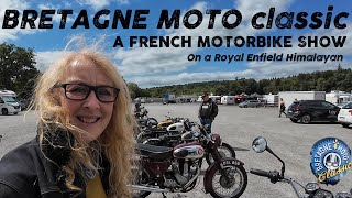 Bretagne Moto ClassicA French motorbike show on a Royal Enfield Himalayan [upl. by Genna]