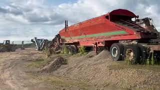 Ungermann Excavating Auction Stationary Plants Video [upl. by Linetta]