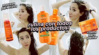 RUTINA de RIZOS con CANTU  attalia dasbel [upl. by Alleyn]