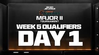 Call of Duty League Major II Qualifiers  Week 5 Day 1 [upl. by Elleinet]