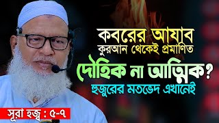 মুসলমানরা মারা গেলে মাটির নীচে কবর দেবার বিধান কেন Waz Mozammel Haque Koborer Ajab [upl. by Aehtrod]