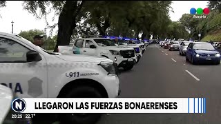 Llegaron las fuerzas bonaerenses  Telefe Rosario [upl. by Caputo]