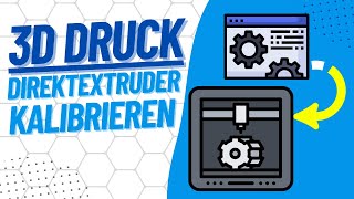 Direktextruder kalibrieren esteps ermitteln mit meinem Anycubic Kobra [upl. by Eneli]