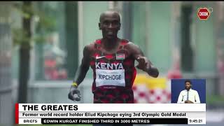 Eliud Kipchoge eying 3rd olympic gold medal in Paris [upl. by Aropizt120]