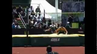 High Jump slow motion form analysis  Jesse Williams Charles Austin Javier Sotomayor [upl. by Annekim]