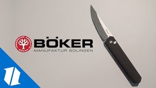 New Boker Burnley Kwaiken Automatic at SHOT Show 2018  Blade HQ [upl. by Dianthe224]