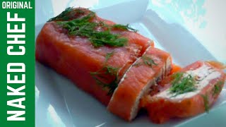 Smoked SALMON TERRINE  How to make Perfect Christmas recipe [upl. by Wesa]